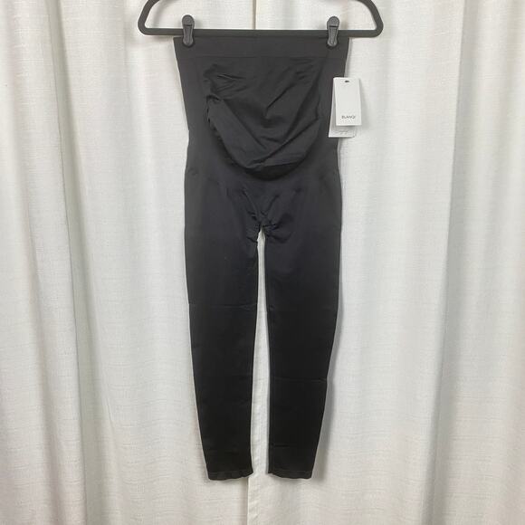 Blanqi Black Ultralight Belly Support Maternity Leggings Sz.L NWT - Picture 5 of 14